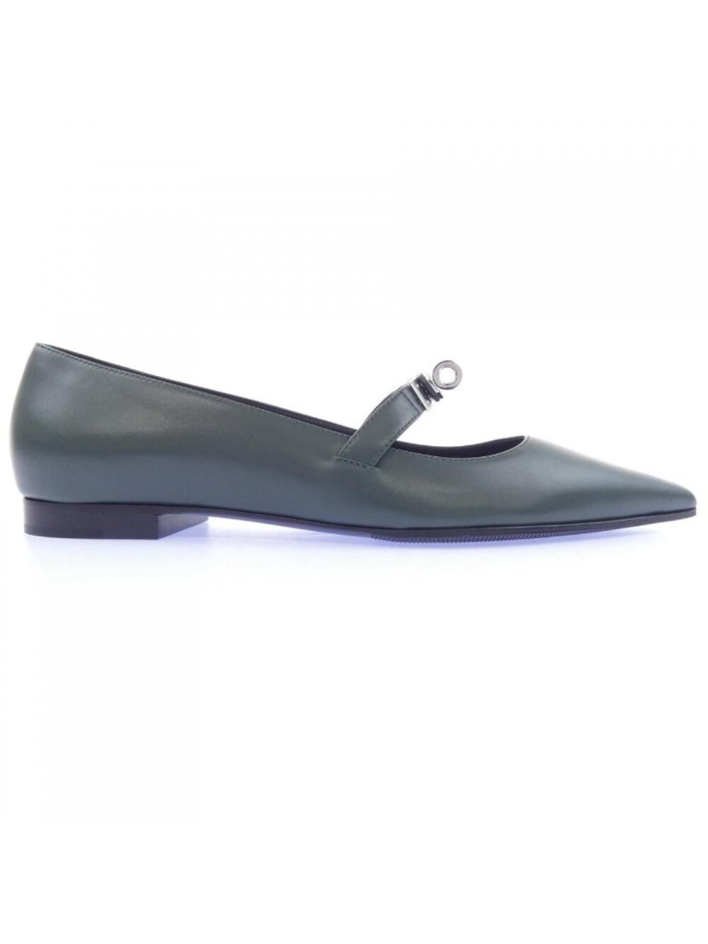 Hermes Kelly Buckle Flat Shoes